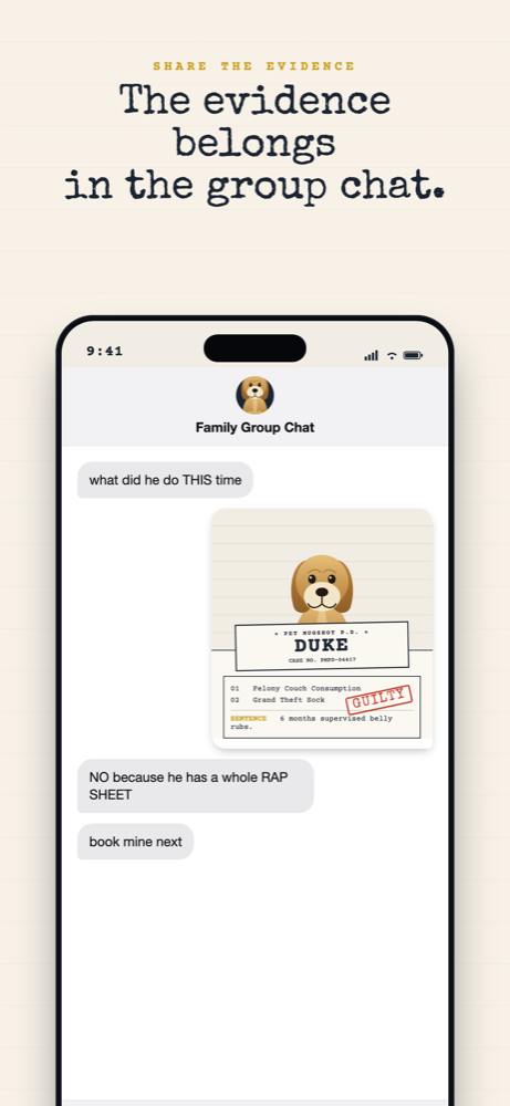 Pet Mugshot P.D. screenshot