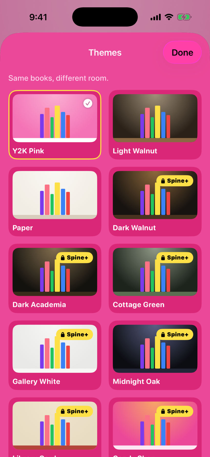 Spine screenshot