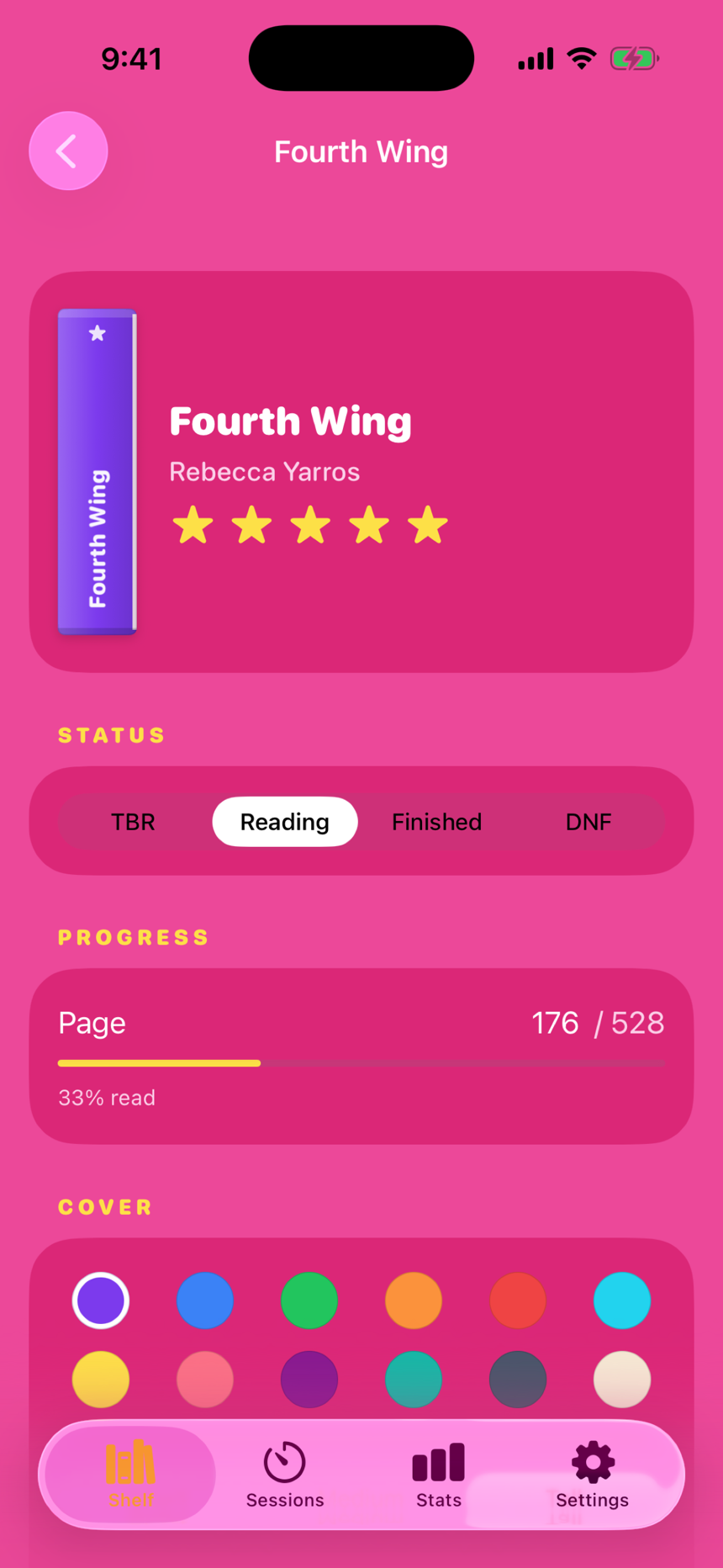 Spine screenshot
