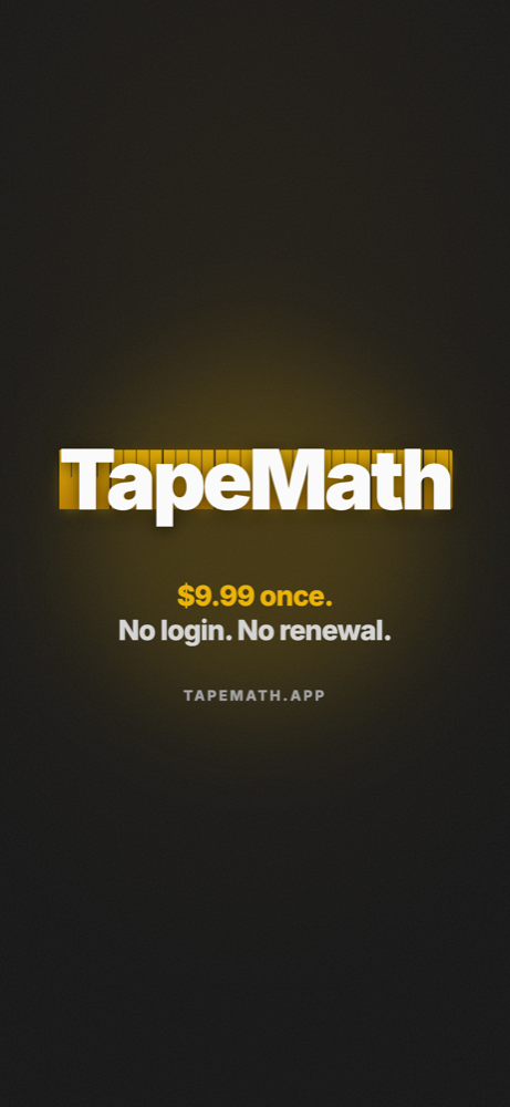 TapeMath screenshot